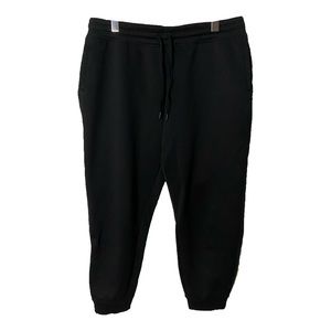Black High Waist Casual Athletic Joggers/Sweatpants
